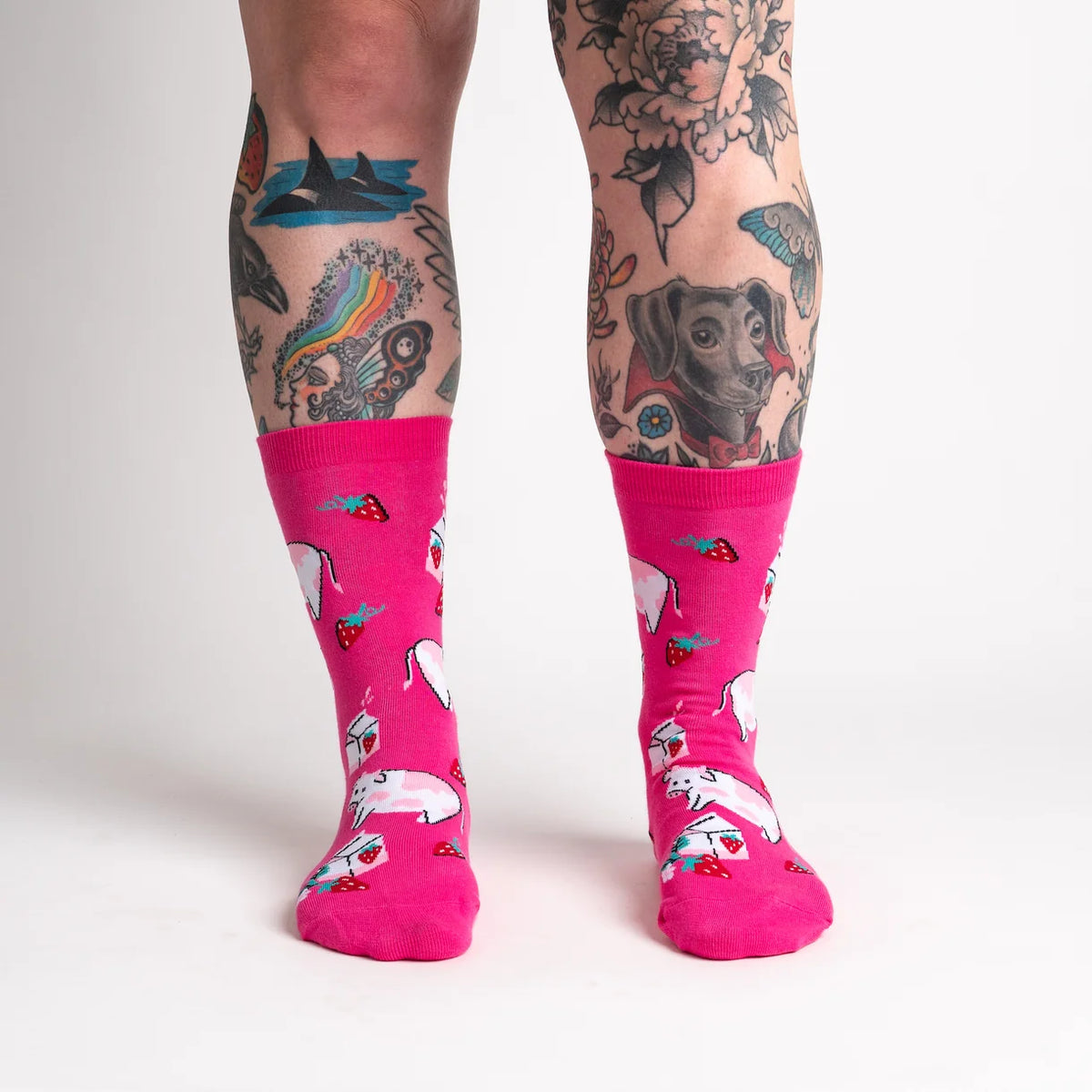 Strawberry Milk Women's Crew Socks