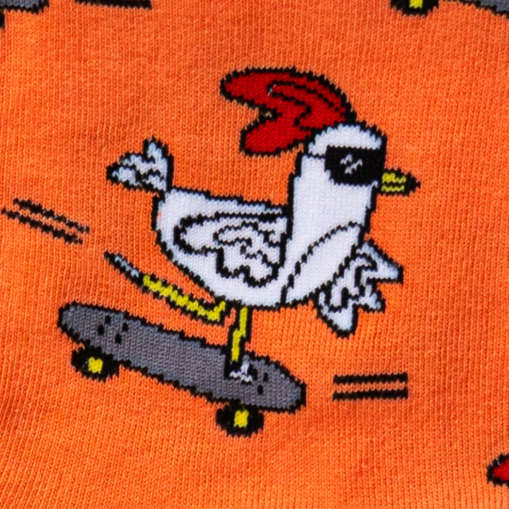 Rad Chicken Women's Crew Socks - The Sockery