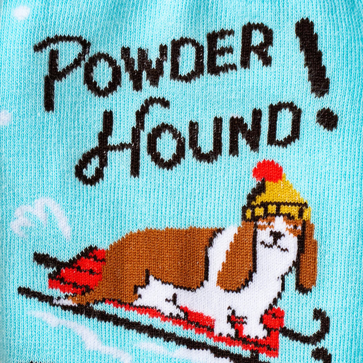 Powder Hound Women's Crew Socks  -The Sockery