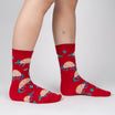 Ques-Adillo Women's Crew Sock - The Sockery