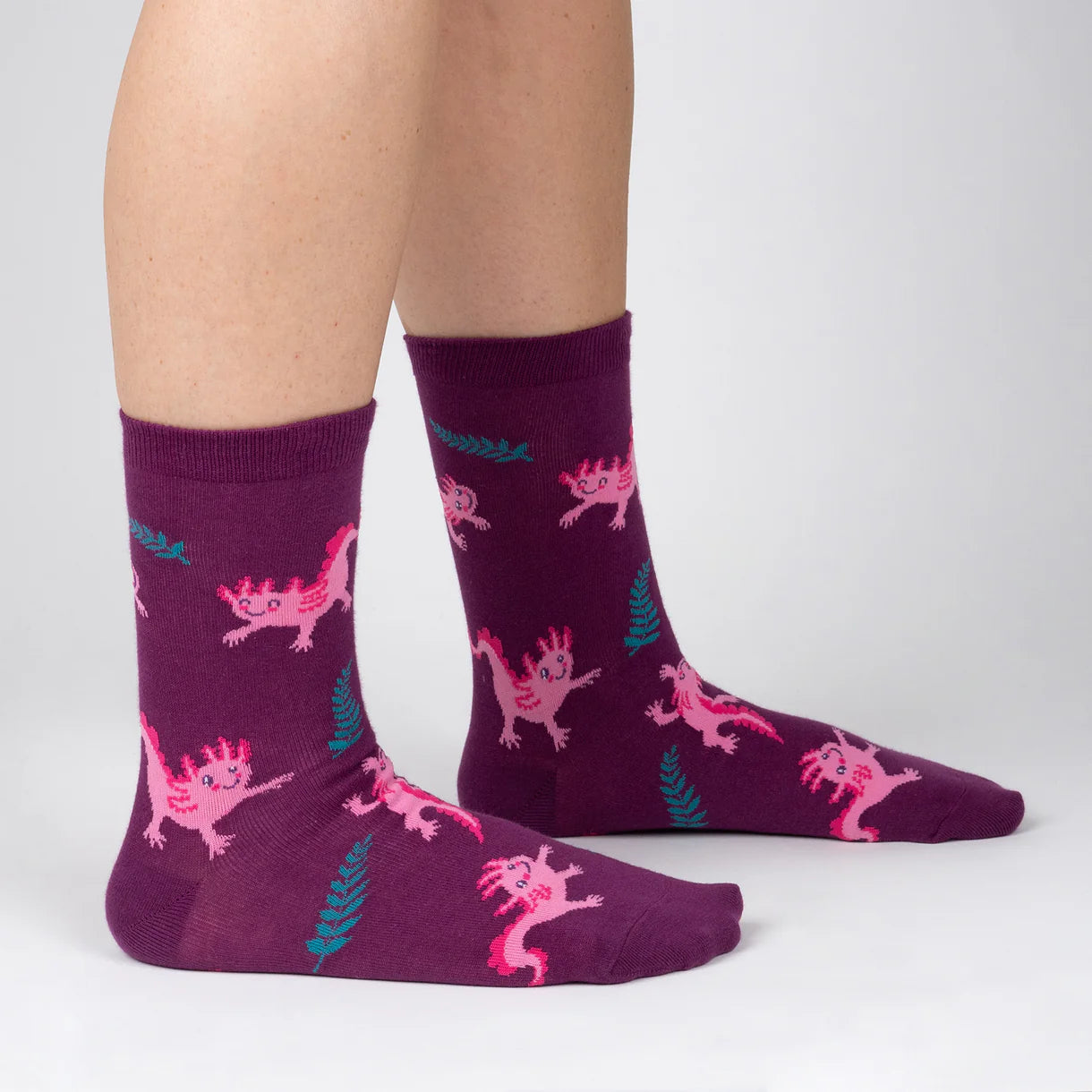 Relaxolotyl Women's Crew Socks - The Sockery