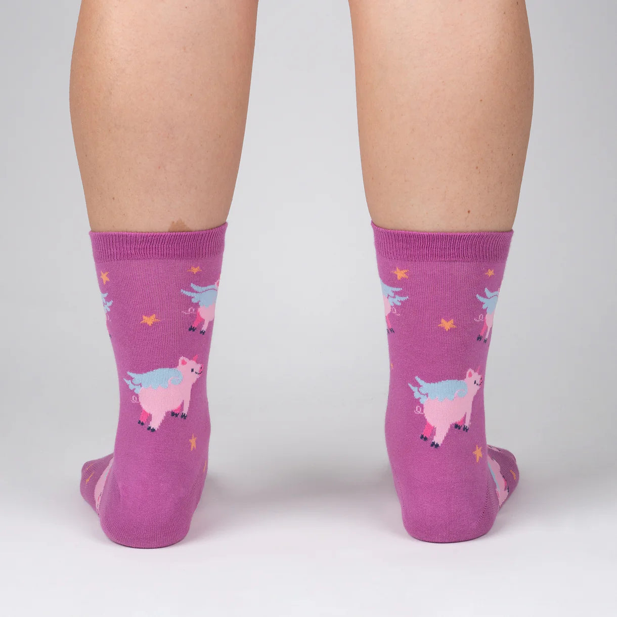 When Pigs Fly Women's Crew Socks - The Sockery