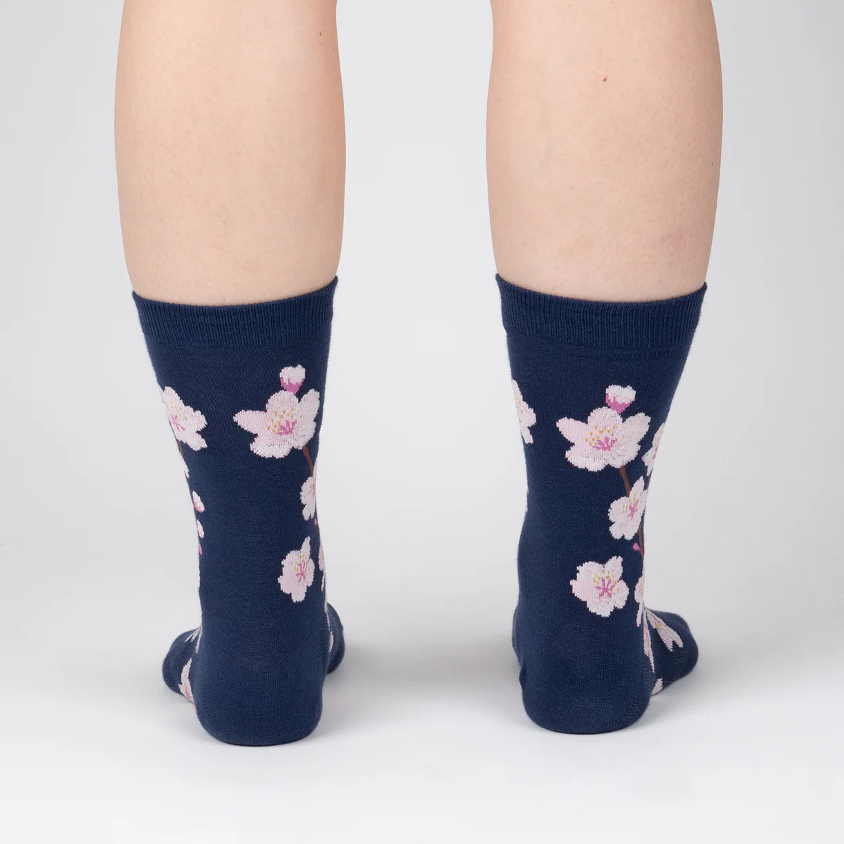 Cherry Blossoms Women's Crew Sock - The Sockery