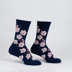 Cherry Blossoms Women's Crew Sock - The Sockery