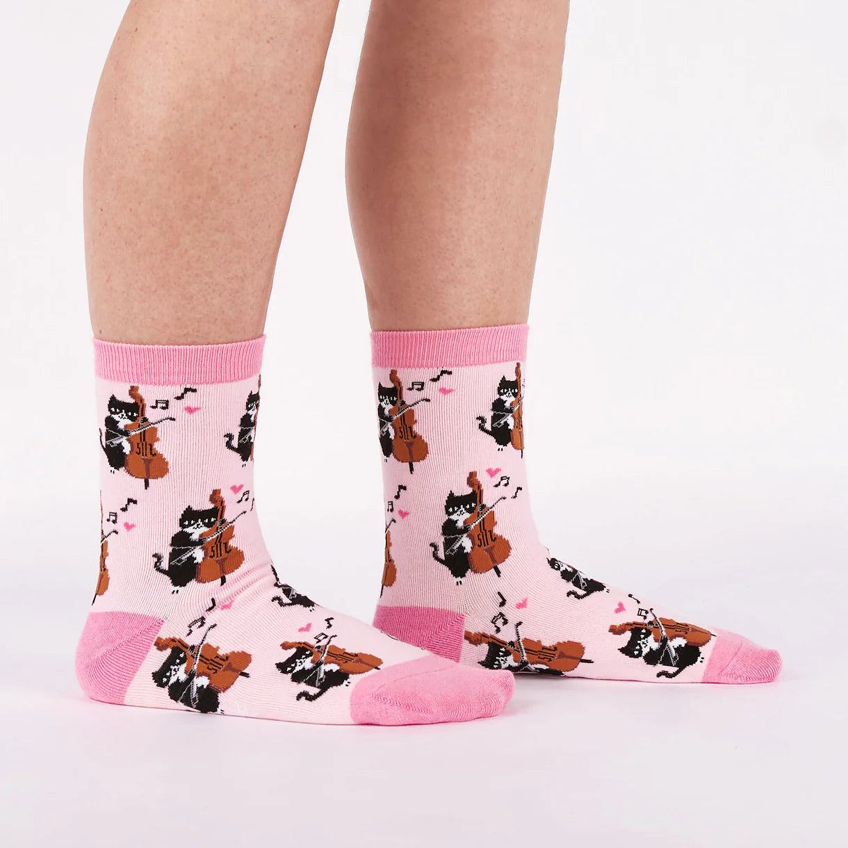 Mewsic To My Ears Women's Crew Socks