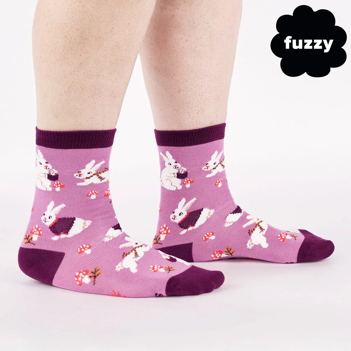 Snuggle Bunny Women's Crew Socks