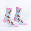 Cocktail Weenies Women's Crew Socks - The Sockery