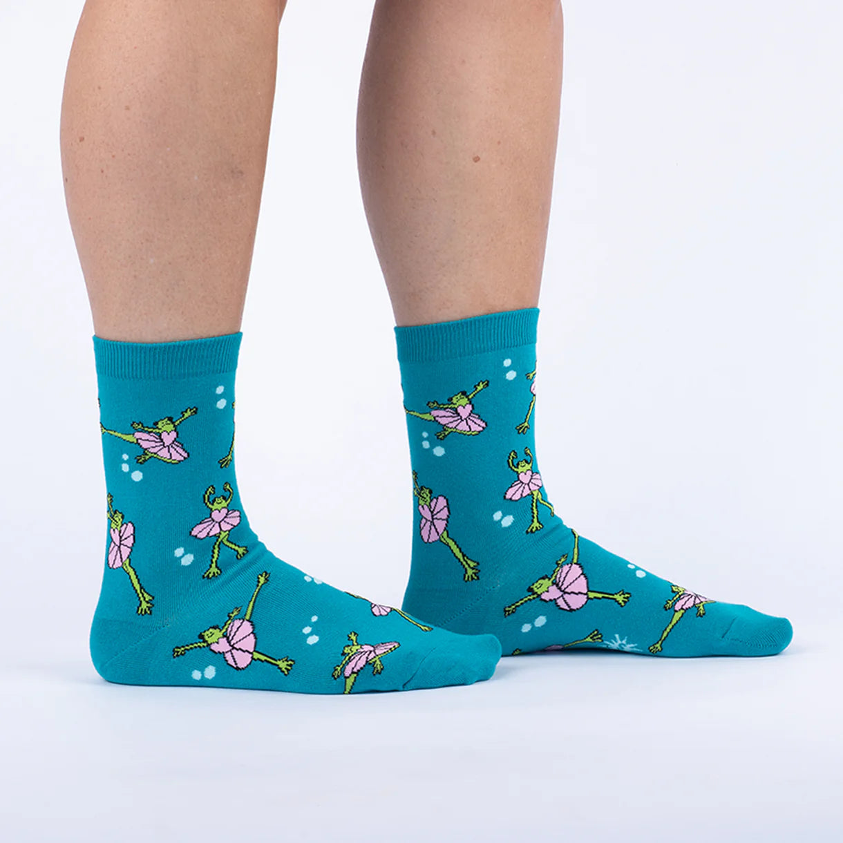 Ballet Frogs Women's Crew Socks