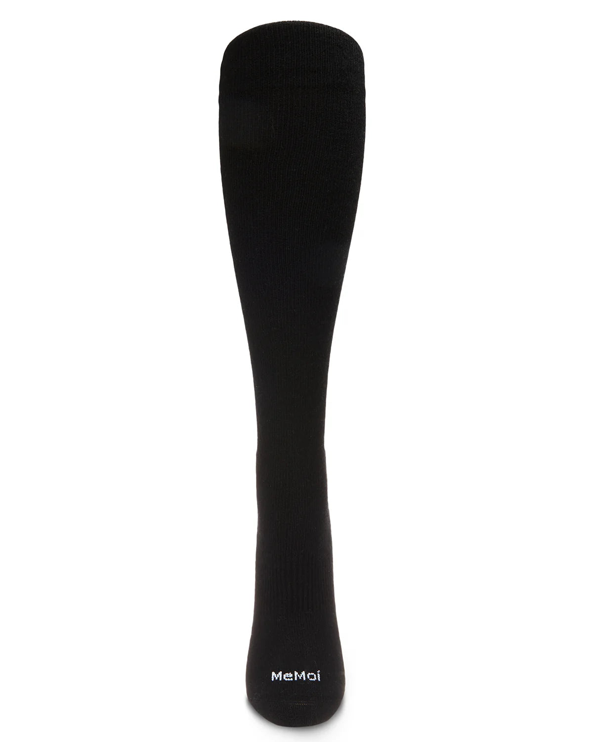 Black Merino Wool Blend Compression Socks - The Sockery