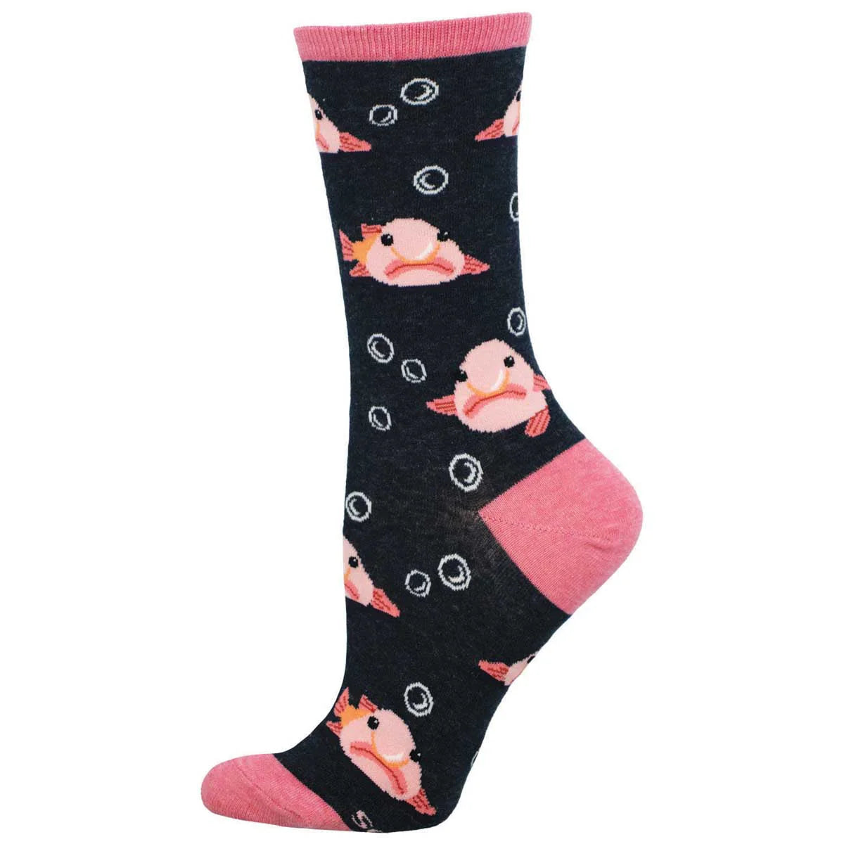 Blobfish Women's Cotton Crew Socks