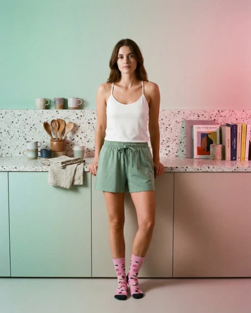 All Sorts Women's Bamboo Crew Socks