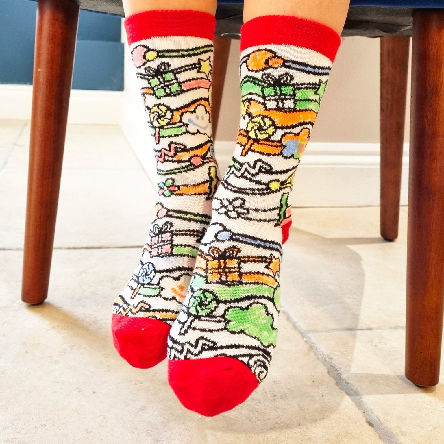 Doodle Socks - Colour Your Own Socks