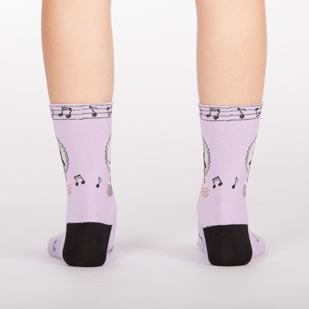 Tiny Dancer Kid's Crew Socks - The Sockery