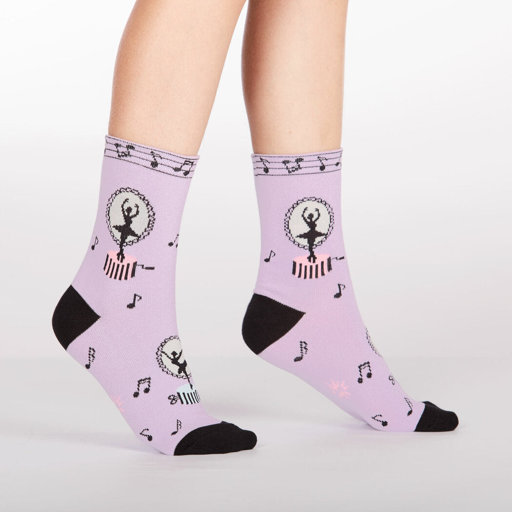 Tiny Dancer Kid's Crew Socks - The Sockery