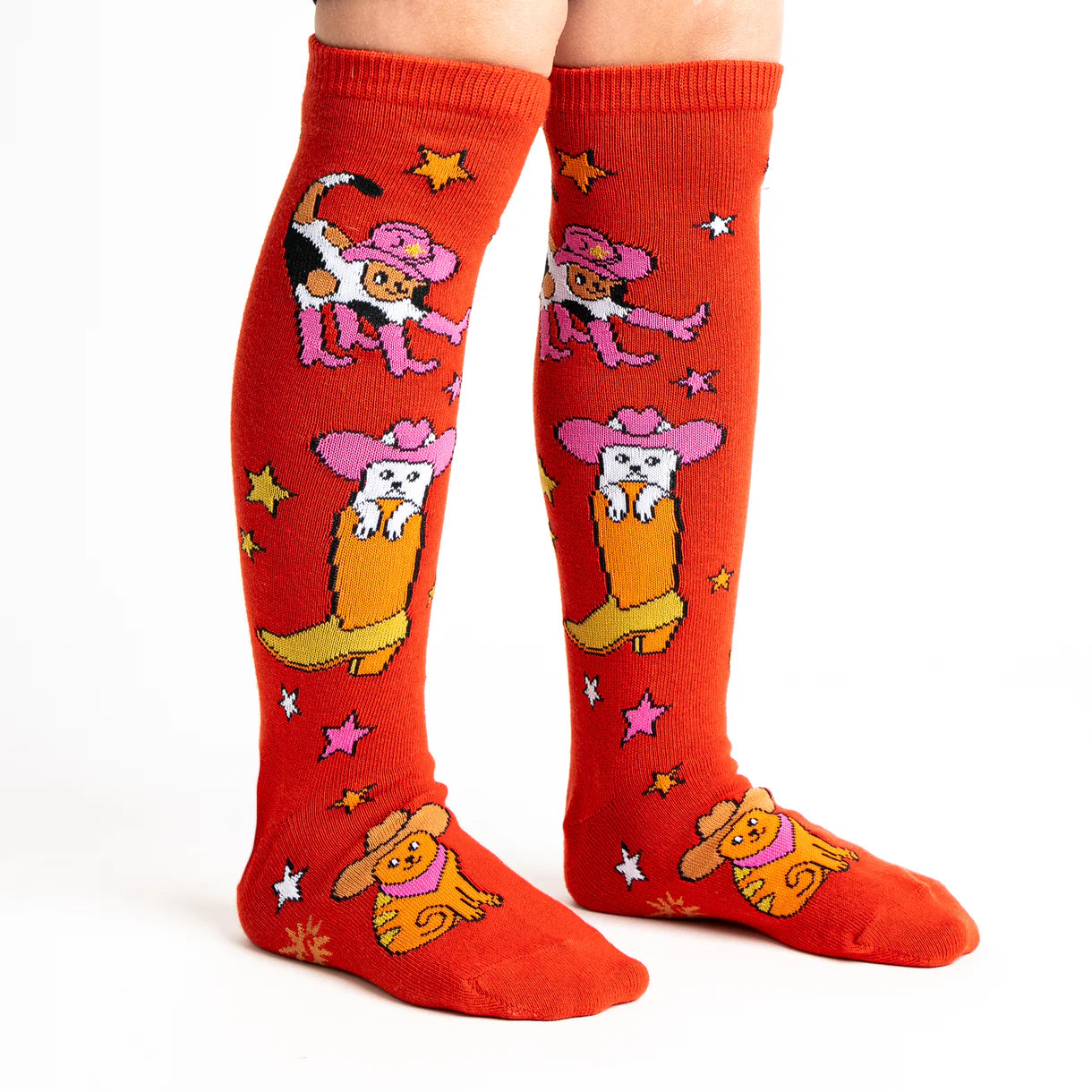 Herding Cats Kid's Knee High Socks - The Sockery