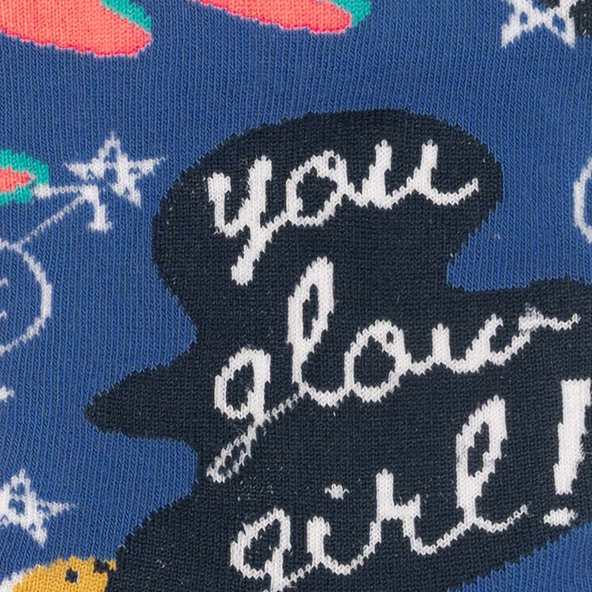 You Glow Girl Women's Crew Socks