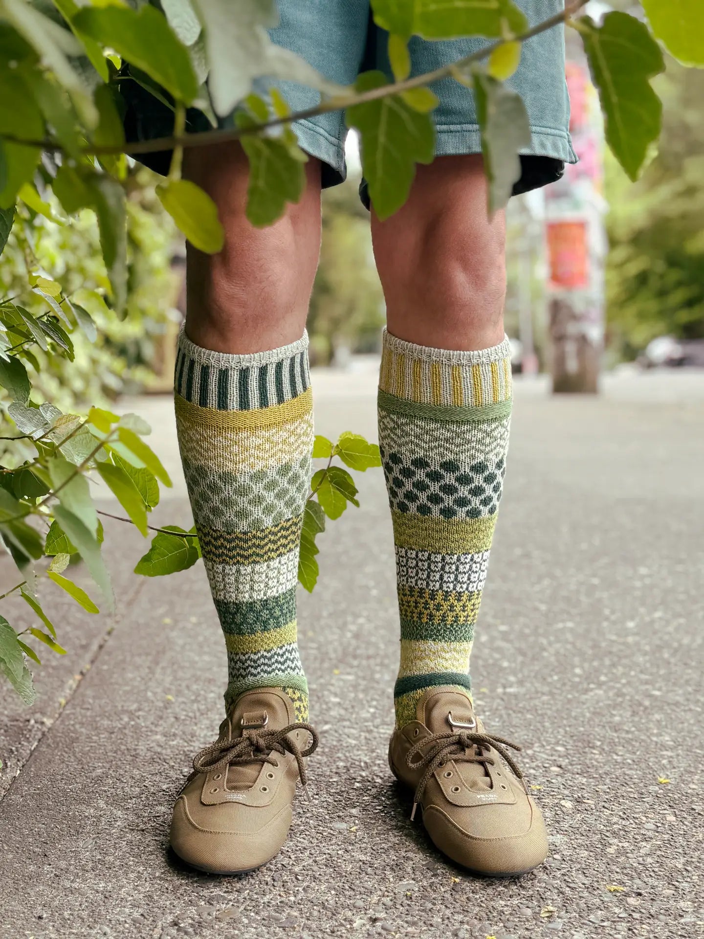 Fiddlehead Recycled Cotton Knee High Socks