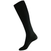 Wide Calf Merino Wool Women's Knee High Socks in Black - Aussie Made