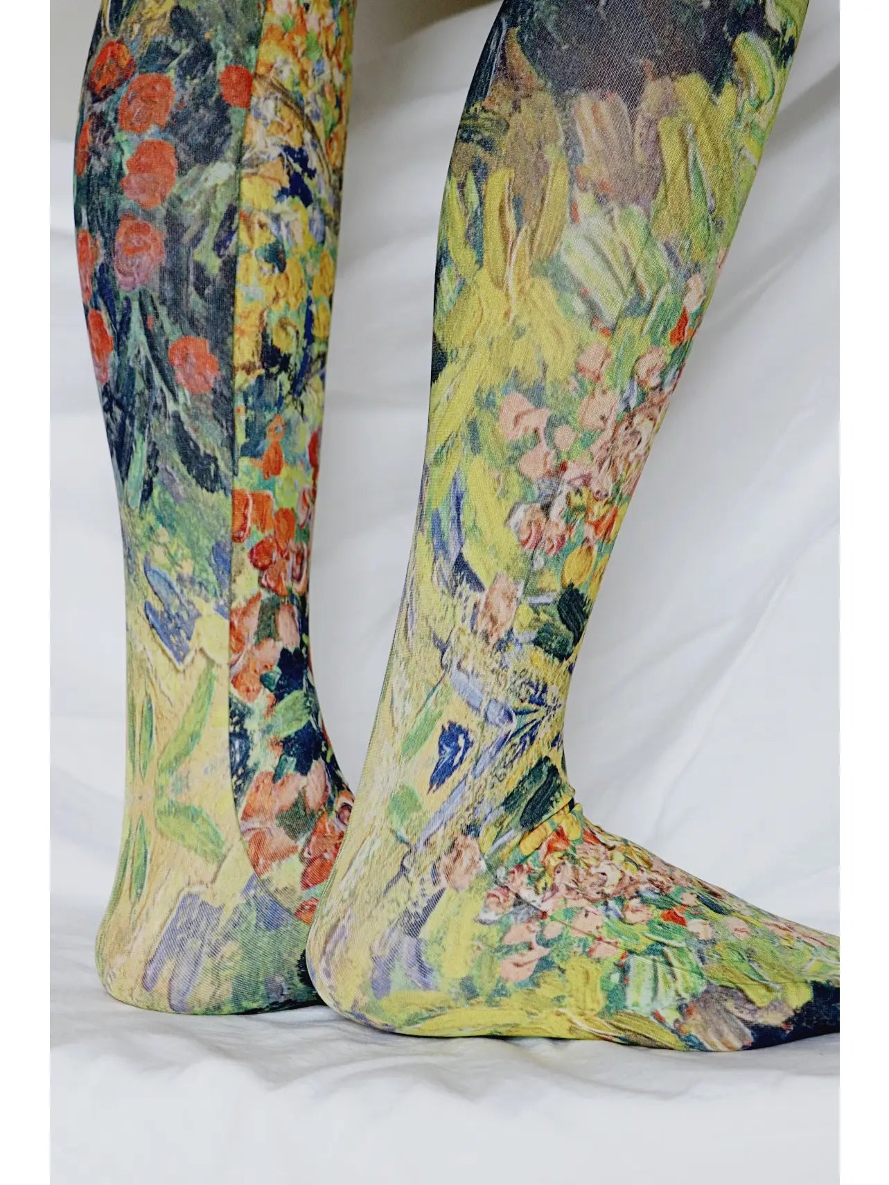 Landscape by van Gogh printed Art Tights