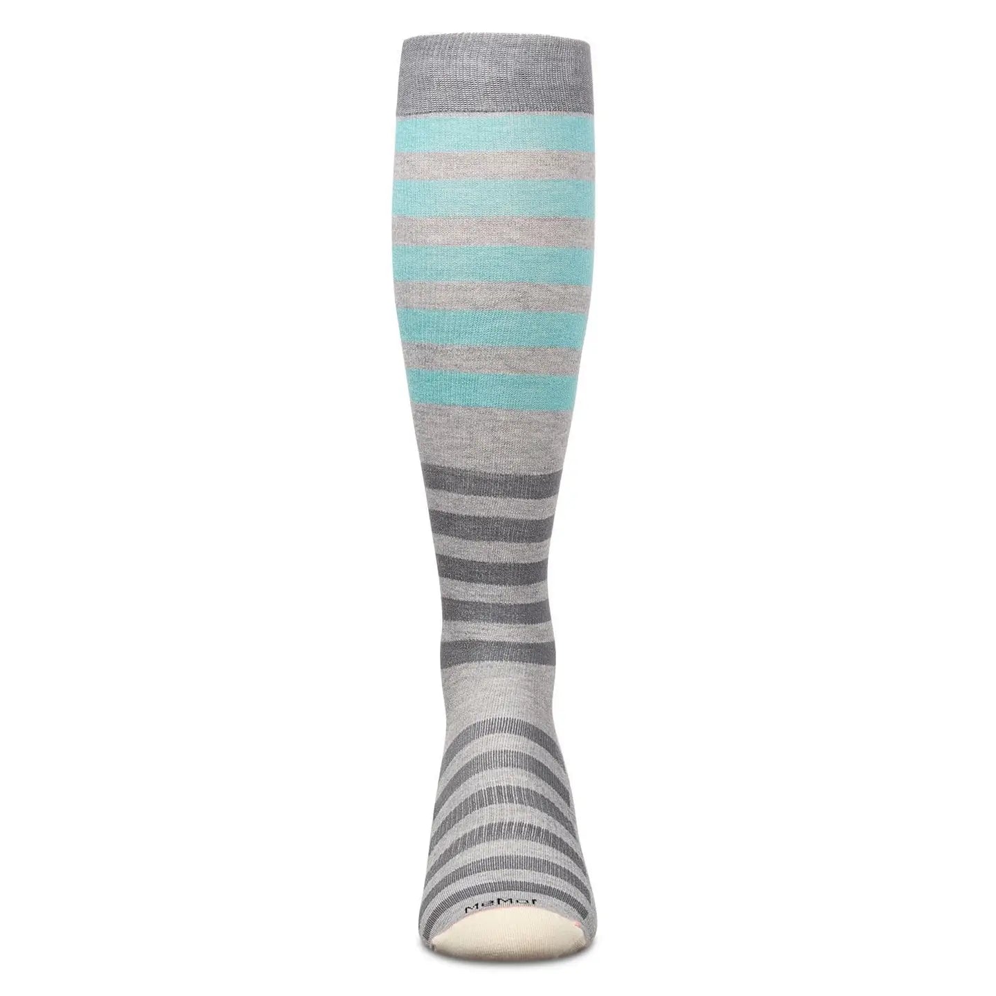 Multi Stripes Women's Bamboo Compression Socks - The Sockery