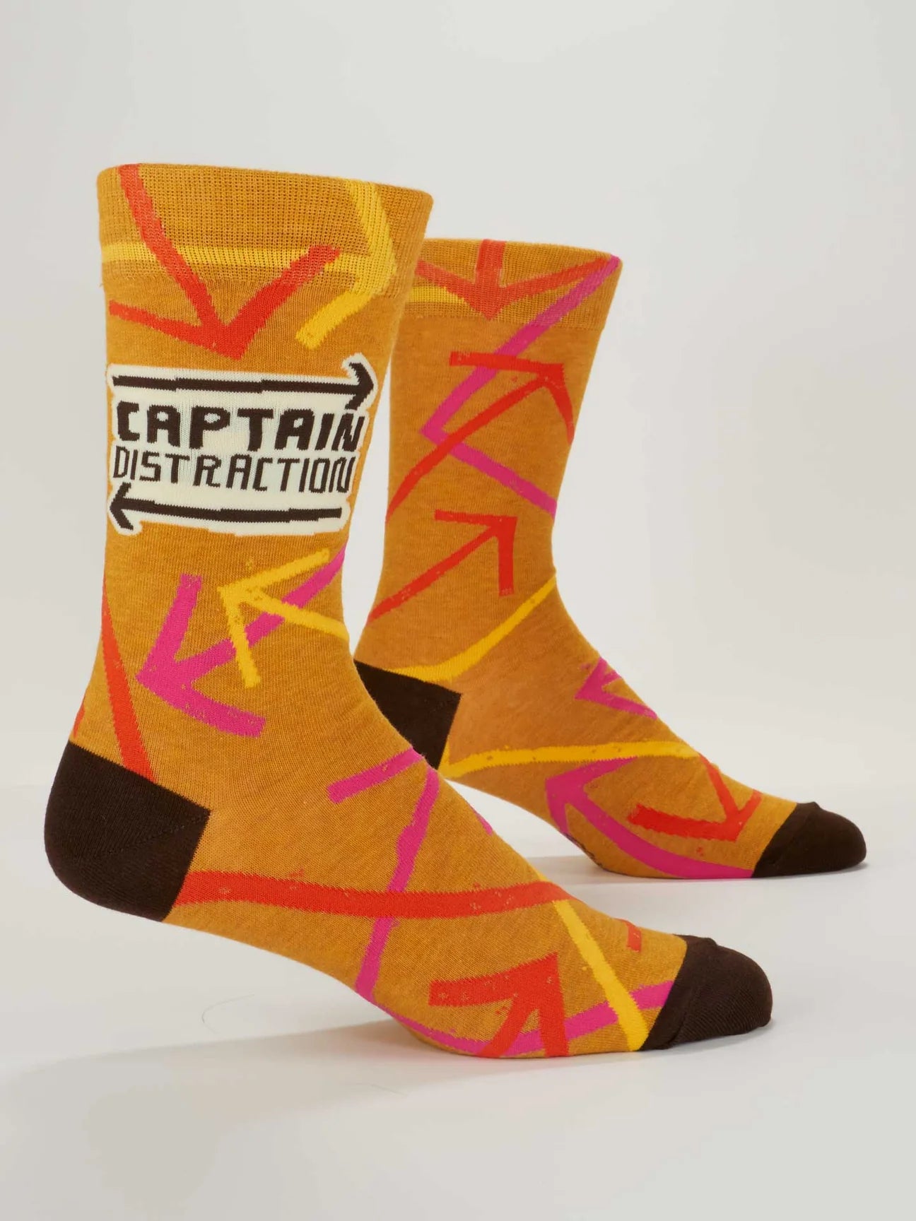 Captain Distraction Men's Crew Sock