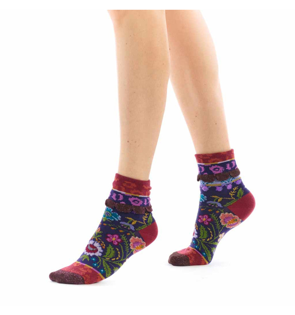 Carpates Women's Turn Cuff Quarter Socks