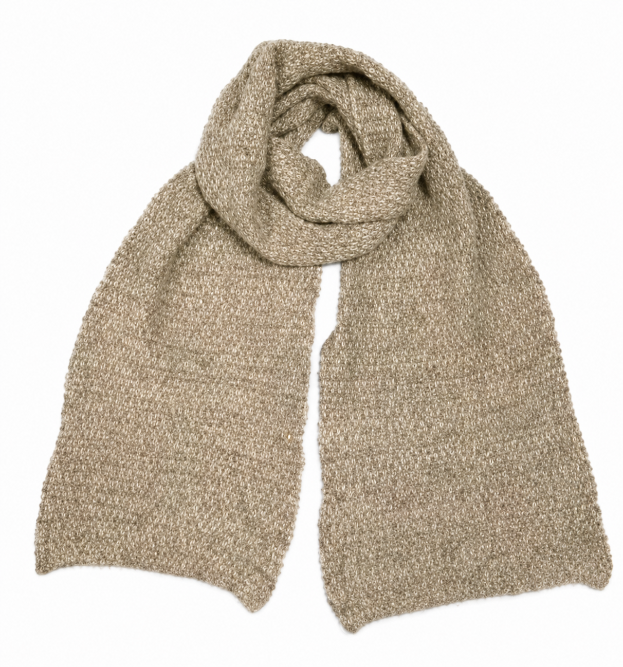Aria Scarf Alpaca and Merino Wool in Cinnamon