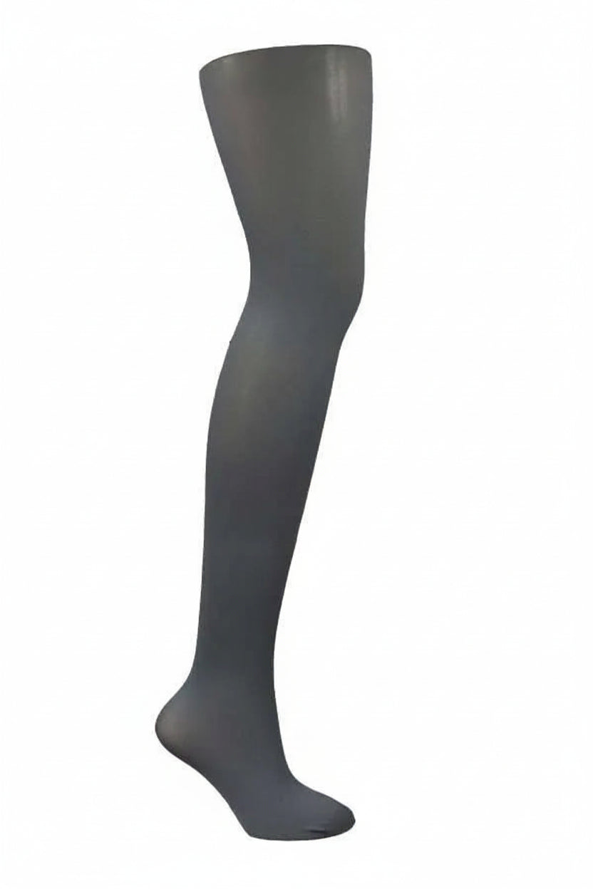 Dark grey knee-high sock on a white background with 'Dark Grey' text.