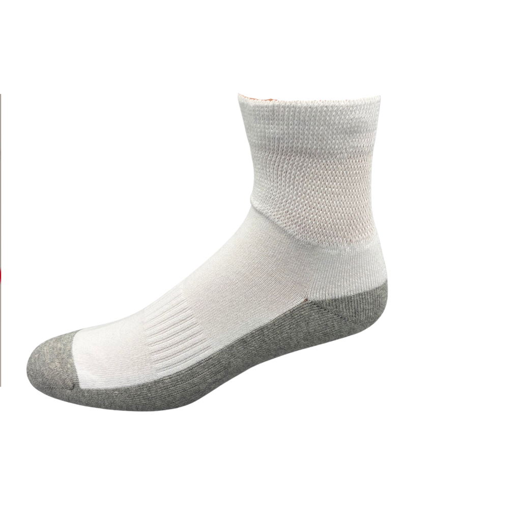 Unisex Easy On Stretch Quarter Socks  - Australian Made