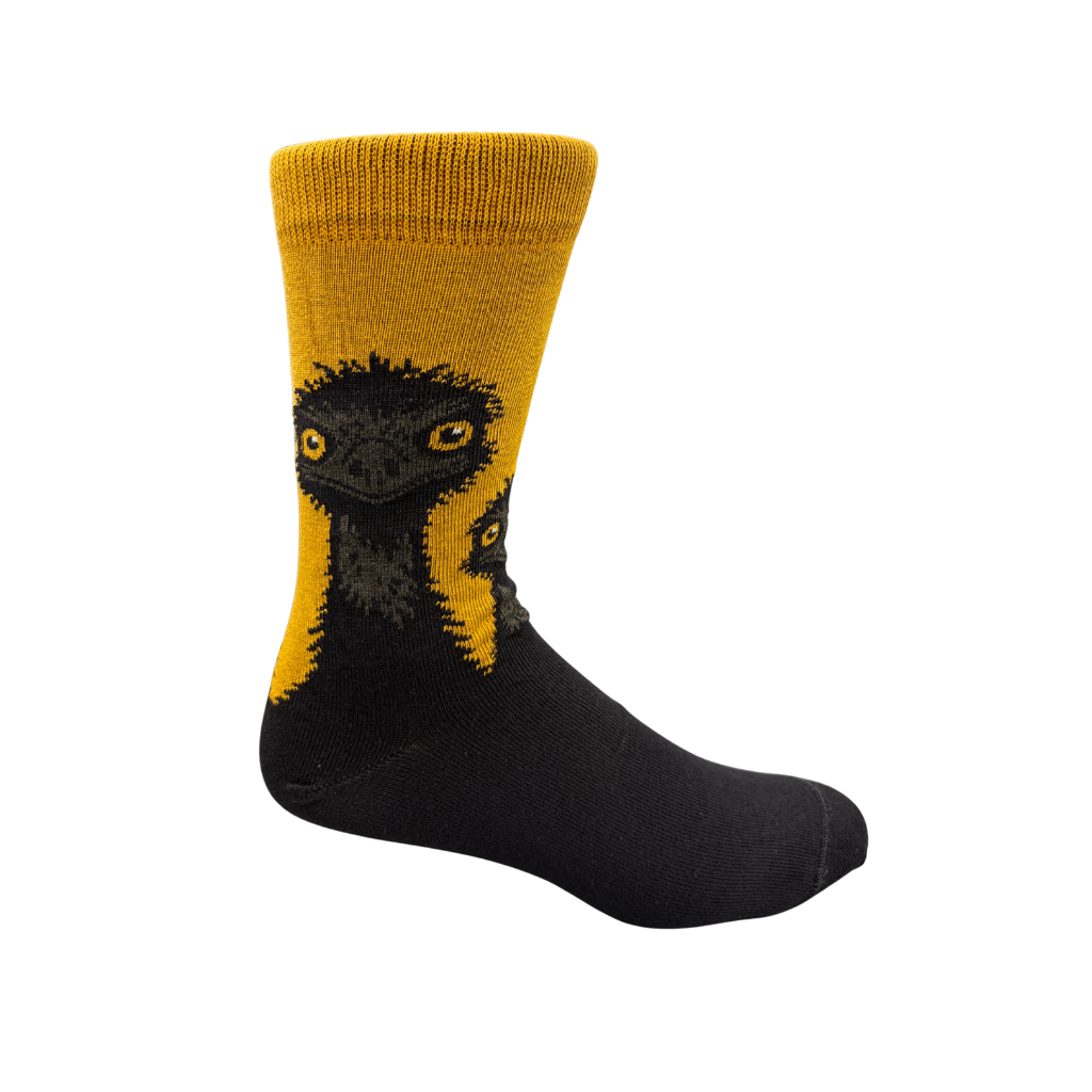 Emu Cotton Crew Dress Sock - Made in Australia