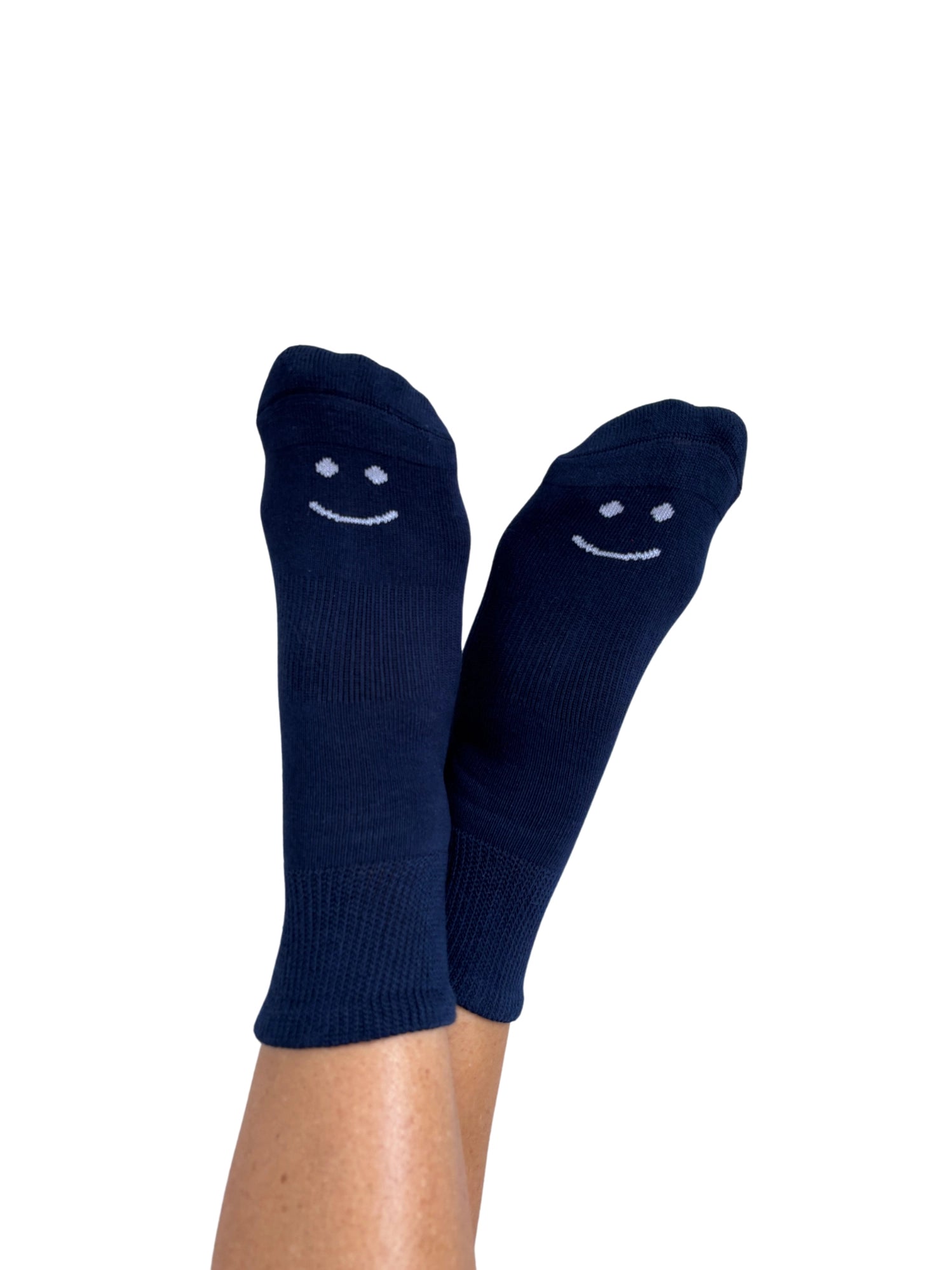 Therapeutic Grip Socks in Navy - The Sockery