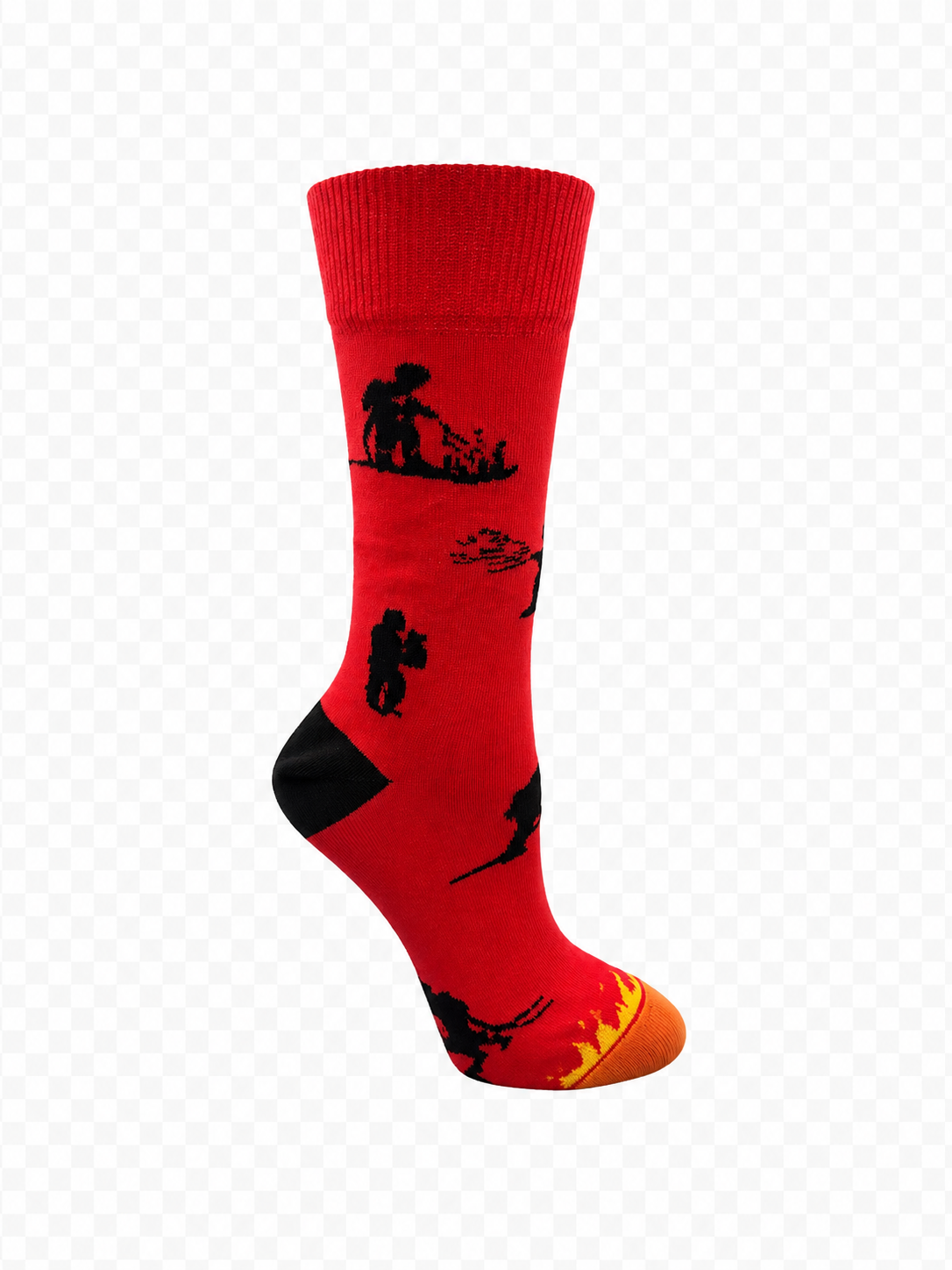 Bush Fire Fighters Crew Sock - Made in Australia