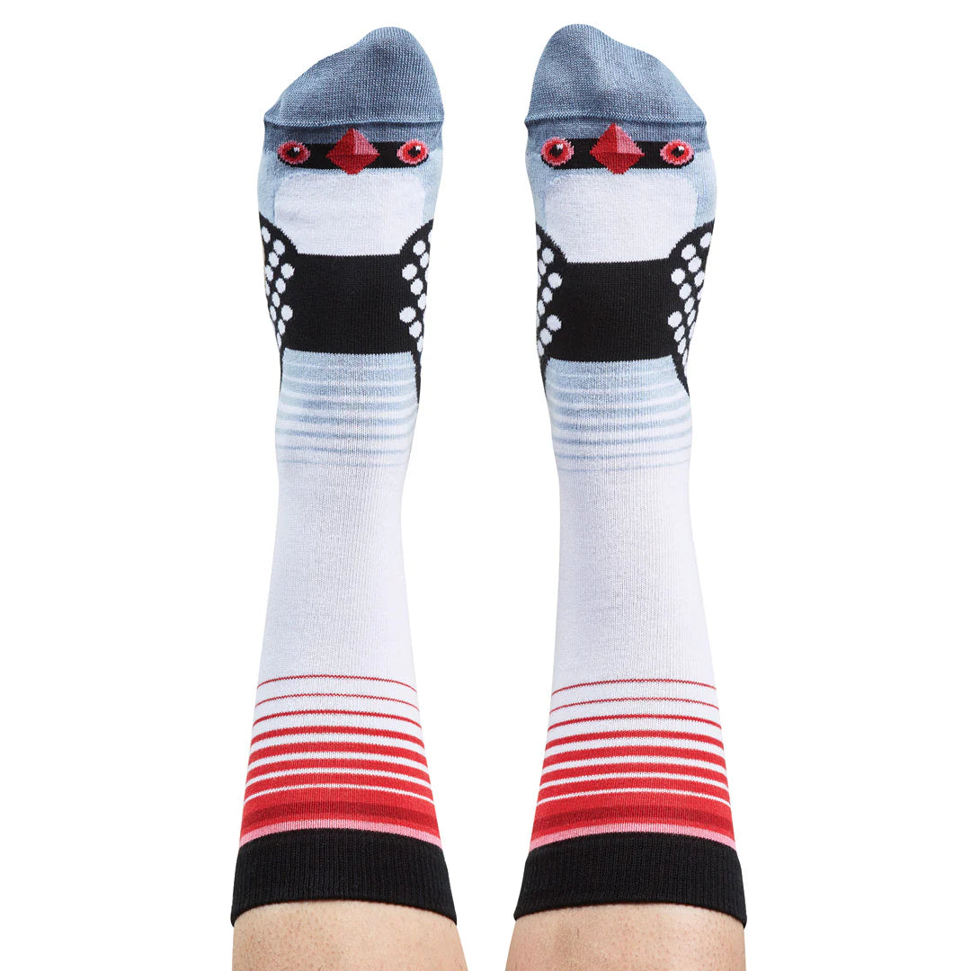 Diamond Firetail Finch Crew Socks