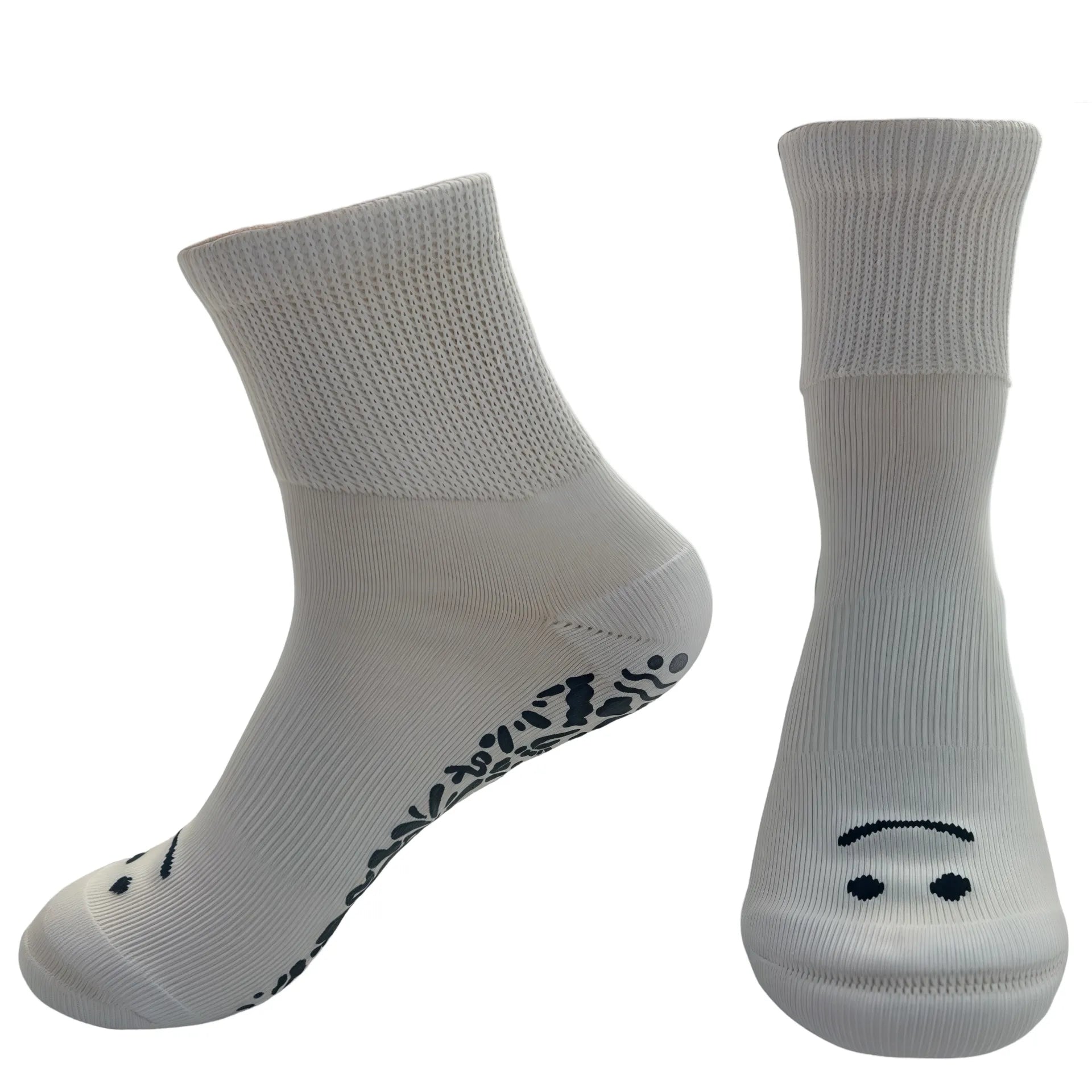 Therapeutic Grip Socks in White - The Sockery