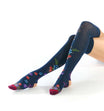 Violets and Roses Women's Over the Knee Socks - The Sockery