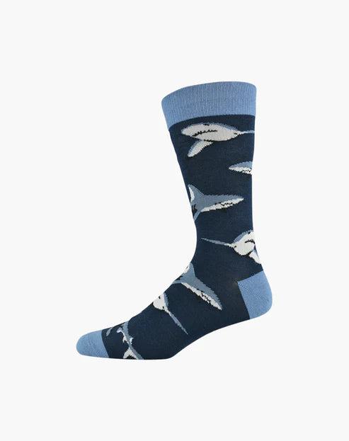 Bundle 3 Pairs of Men's Socks - Look out Sharks!!