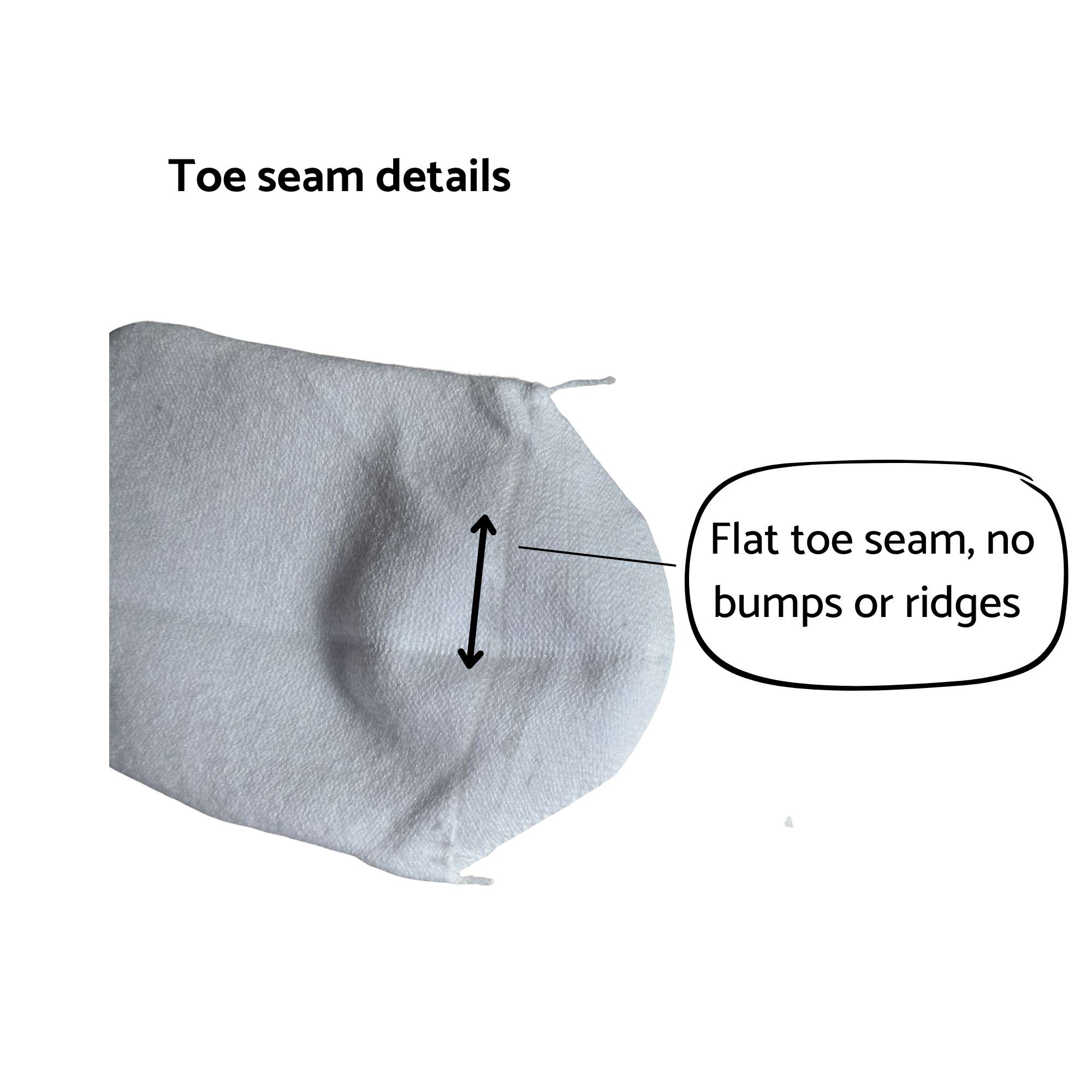 Seam Free Feel School Socks - 2 Pack White