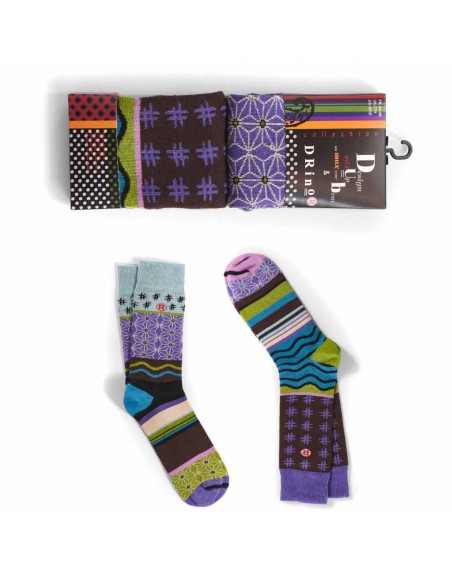 Zen Unisex Crew Socks - 2 Pack