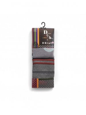 Half Discs Unisex Crew Socks - 2 Pack