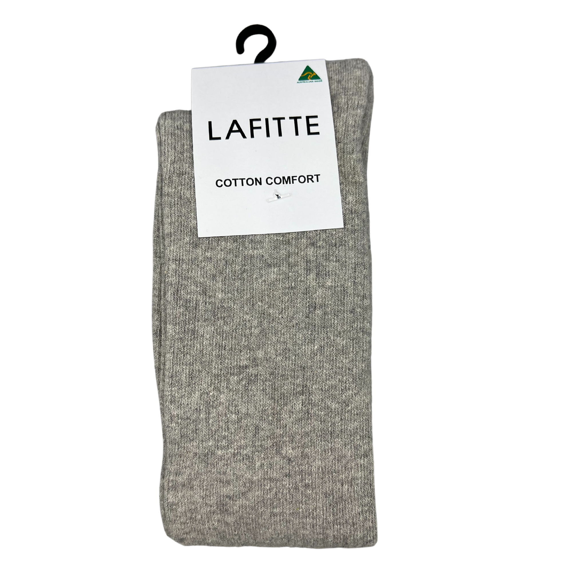 Women's Marle Grey Knee High Cotton Socks - The Sockery