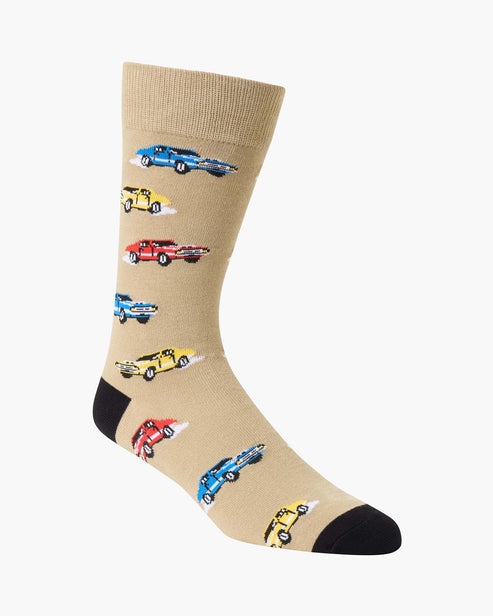 Burn Out Men's Bamboo Crew Socks