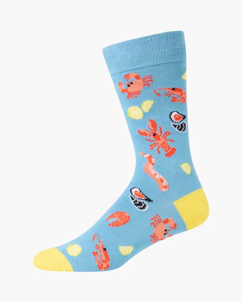 Shell Yeah Men's Crew Sock