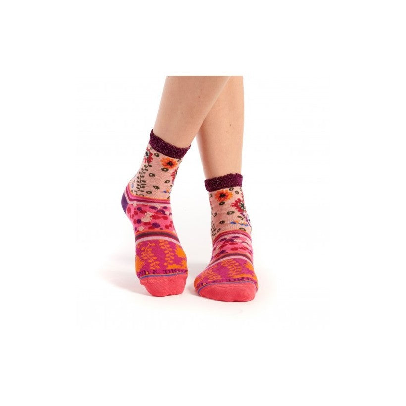 Éclat Women's Frilled Quarter Socks - The Sockery