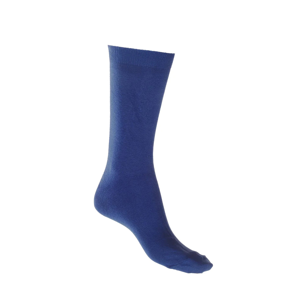 Cotton Crew Sock in Midnight Blue - Aussie Made - The Sockery
