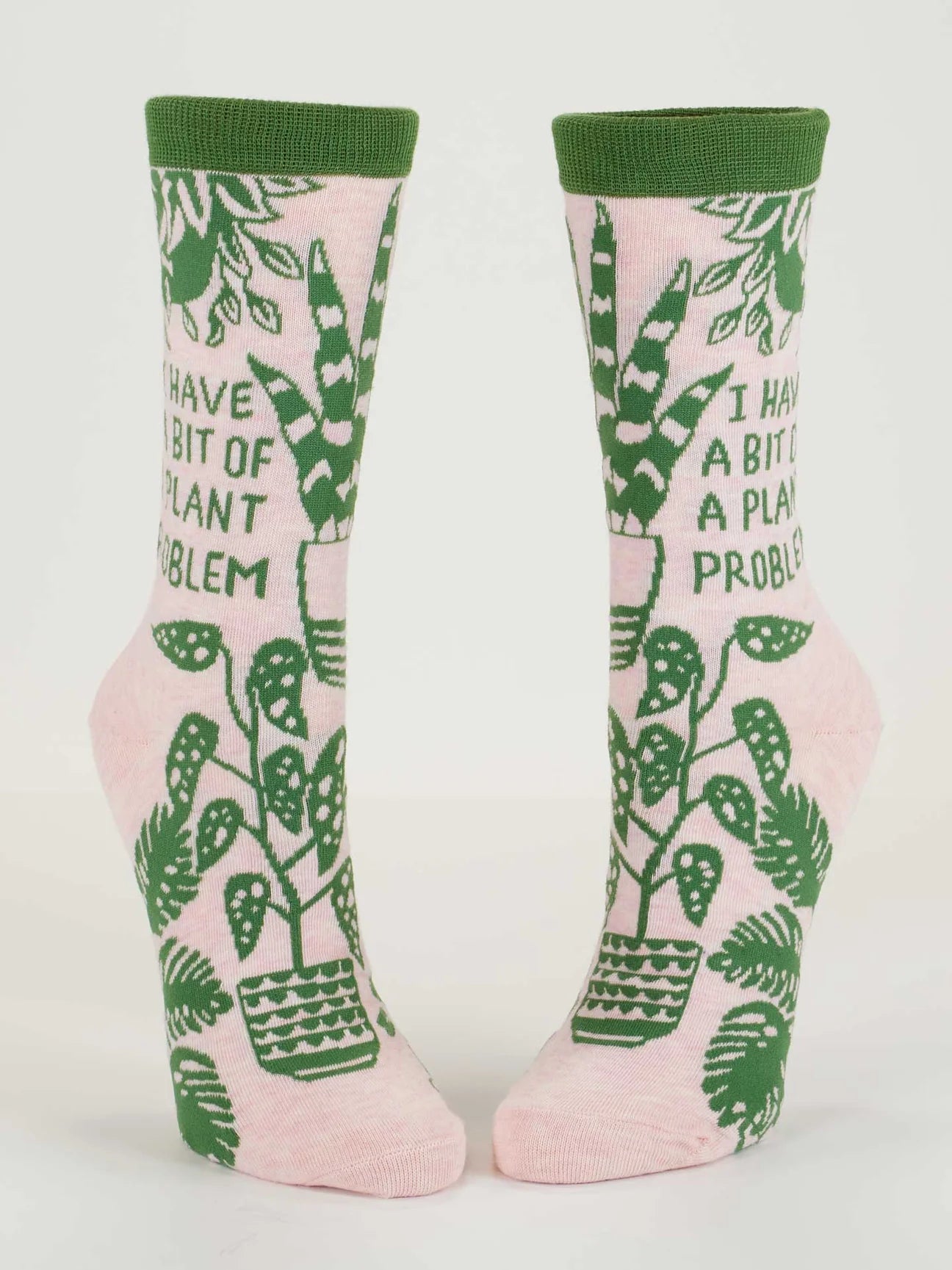 I have a bit of a Plant Problem Women's Crew Socks