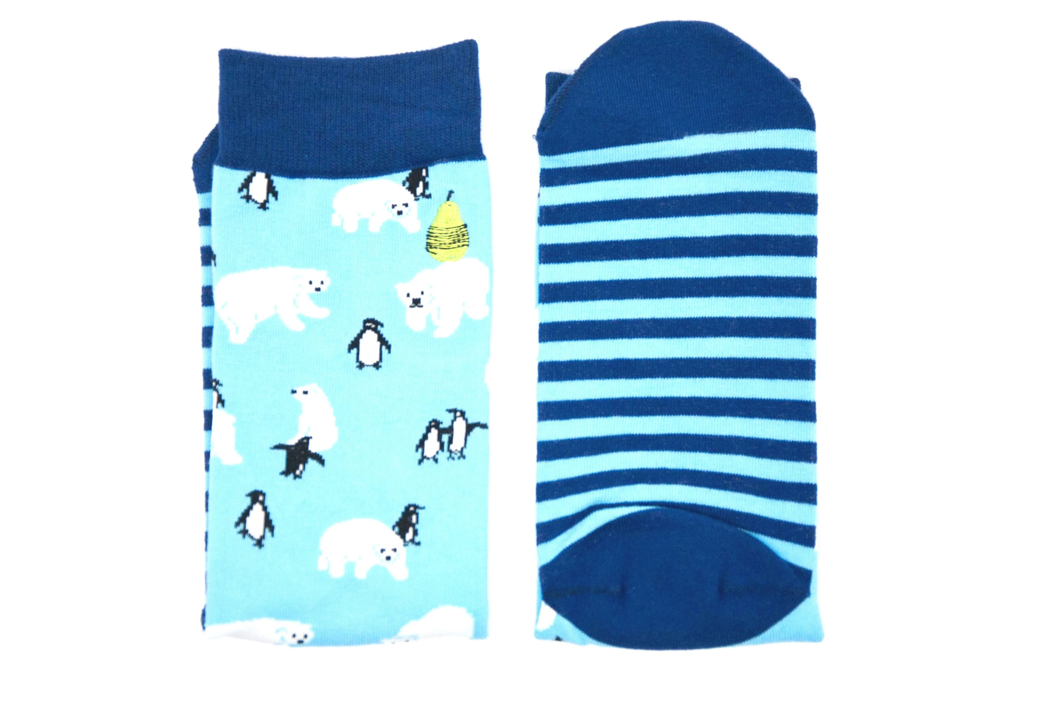 Polar Pals Women's Crew Socks - The Sockery