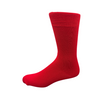 Bamboo Loose Top Socks - Red