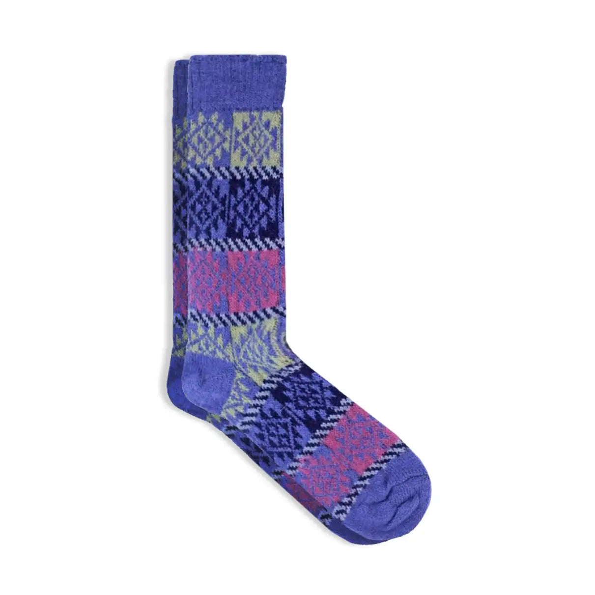 Santa Fe socks in Lavender