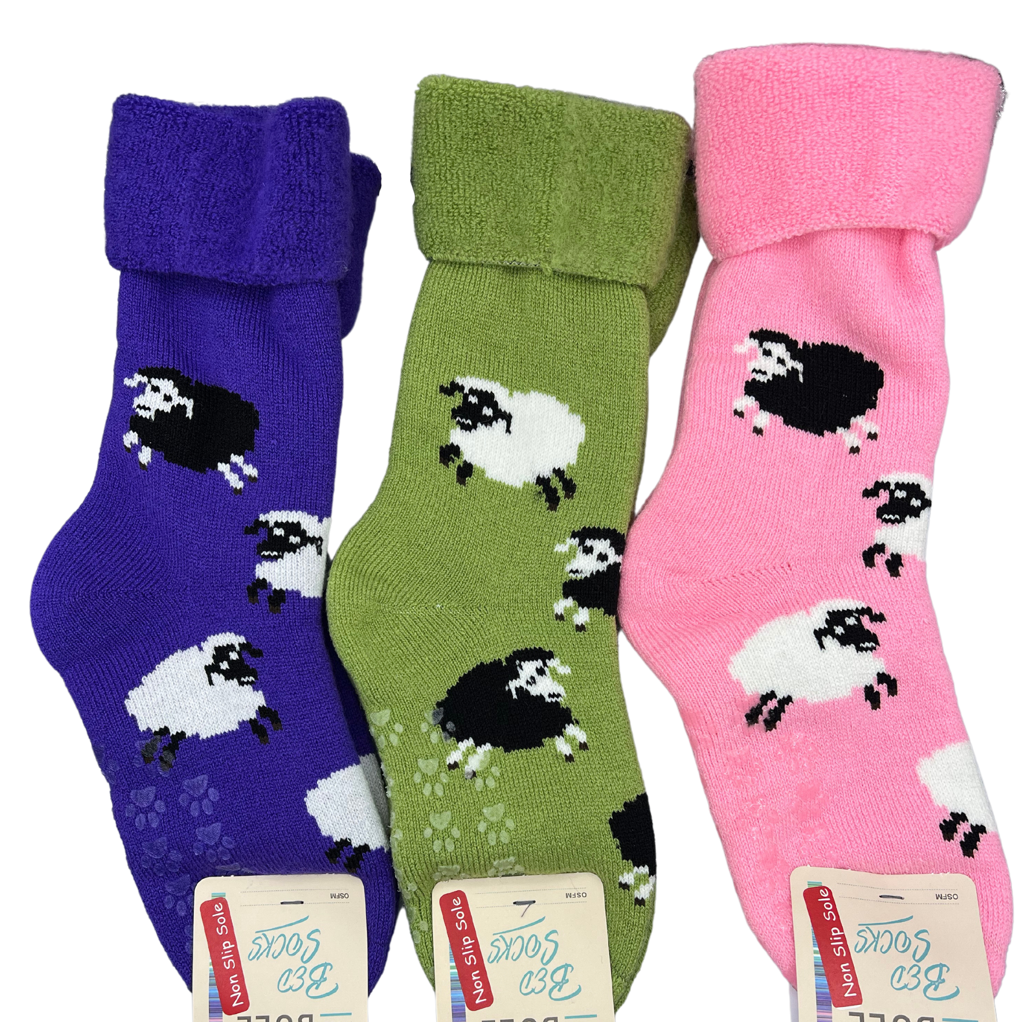 Sheep Unisex Bed Socks