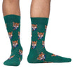 The Smoking Fox Men's Crew Socks